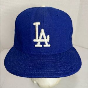 LA Dodgers New Era Fitted Baseball Cap Sz 7